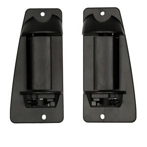 Extended Cab Door Handle Rear Left Driver and Right Passgenger Side , Black